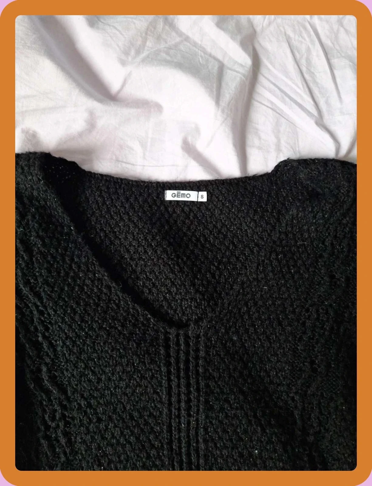 Sudadera con cuello en V – photo 2